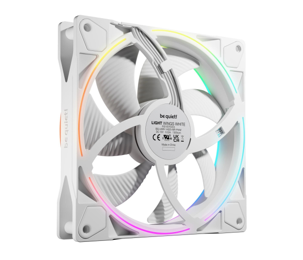 BE QUIET! Light Wings LX 140 PWM Reverse White 140mm BL135 - 1332160 - zdjęcie 3